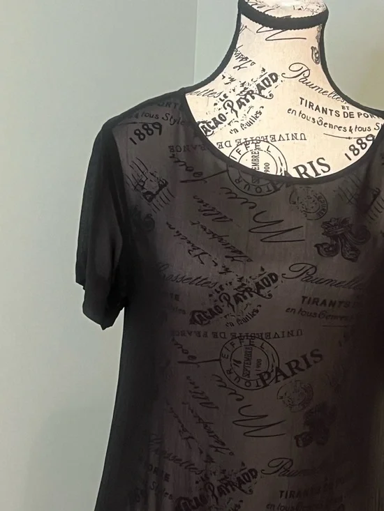 Kimchi Blue Black Sheer Dress | Size M | MIDI | Excellent Condition - Picture 17 of 17